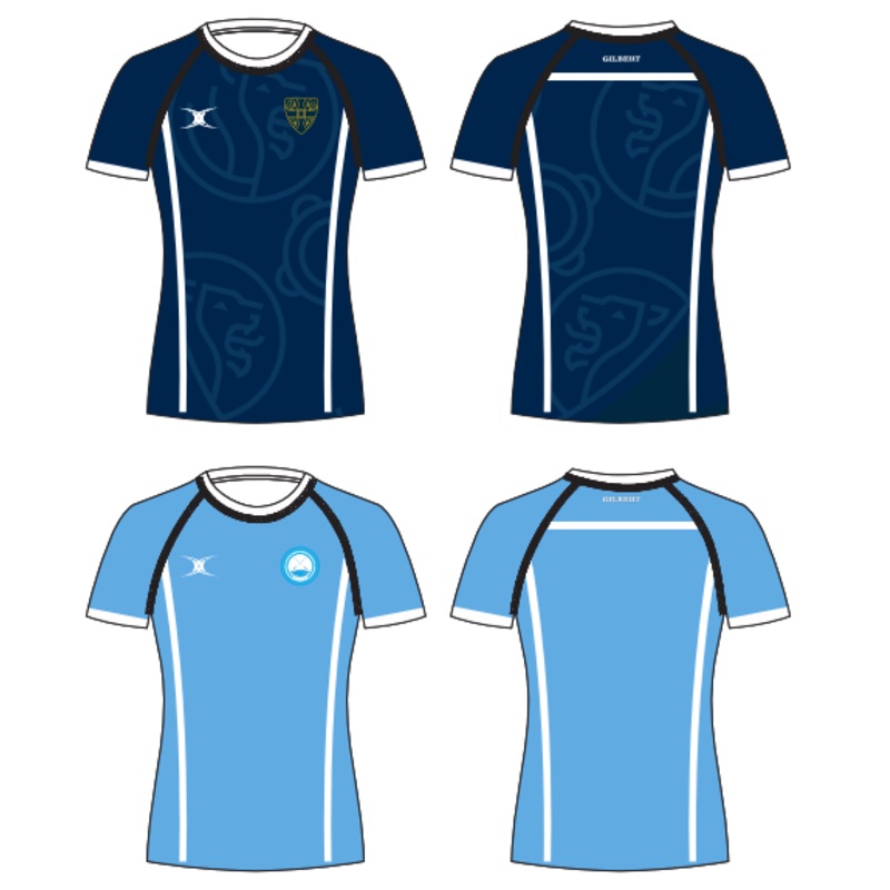 Durham Cathedral Schools Foundation Adult’s Navy / Sky Reversible Training Tee – Pimlico