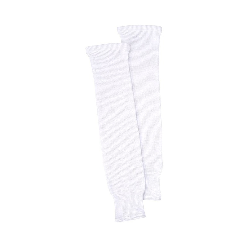 White Knit Hockey Socks|White|YTH|JR|SR|SR-XL|INT