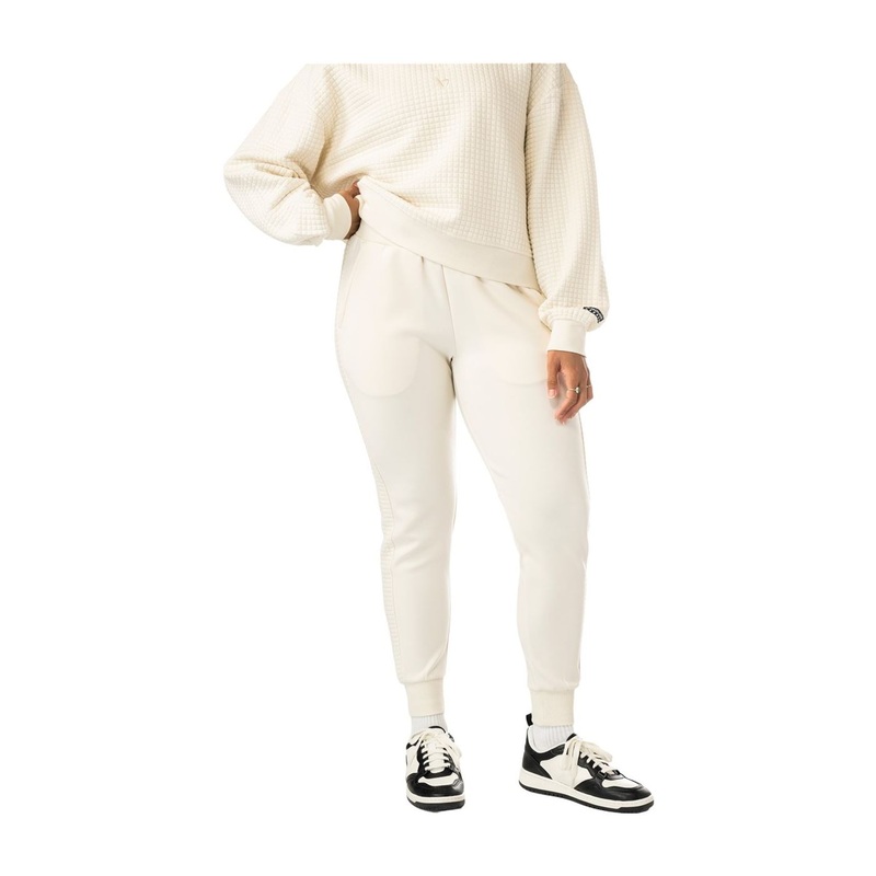 Bauer Pants Quilted Fleece Womens Cream
