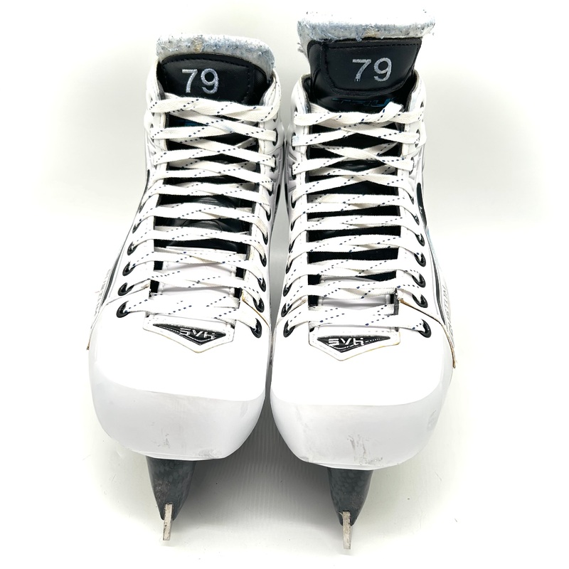 TRUE SVH Custom – Used Pro Stock Goalie Skates – Size 9