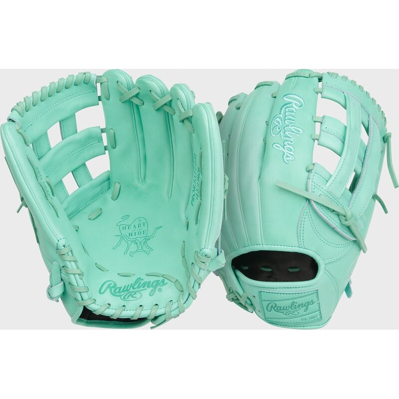 Rawlings Heart of the Hide Mint Outfield Glove – 12.75