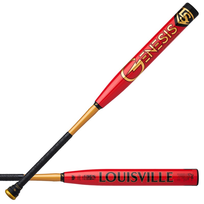 2024 Louisville Genesis 2PC 34 Balanced V2 Slowpitch Softball Bat