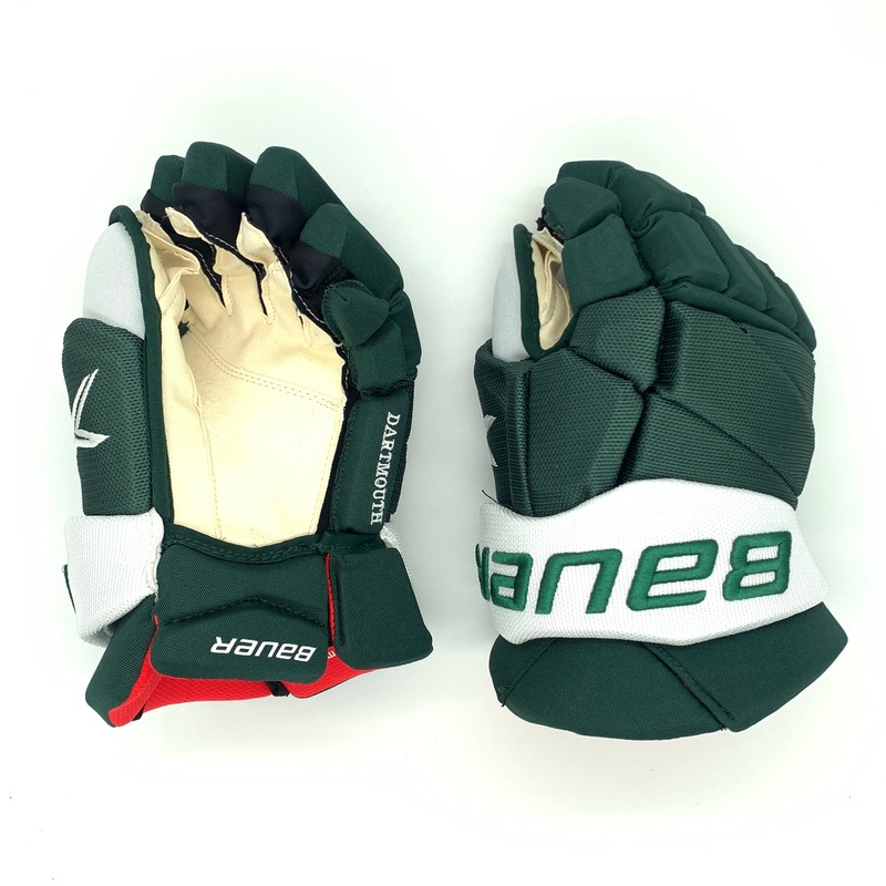 Bauer Vapor 2X Pro – NCAA Pro Stock Glove (Green/White)