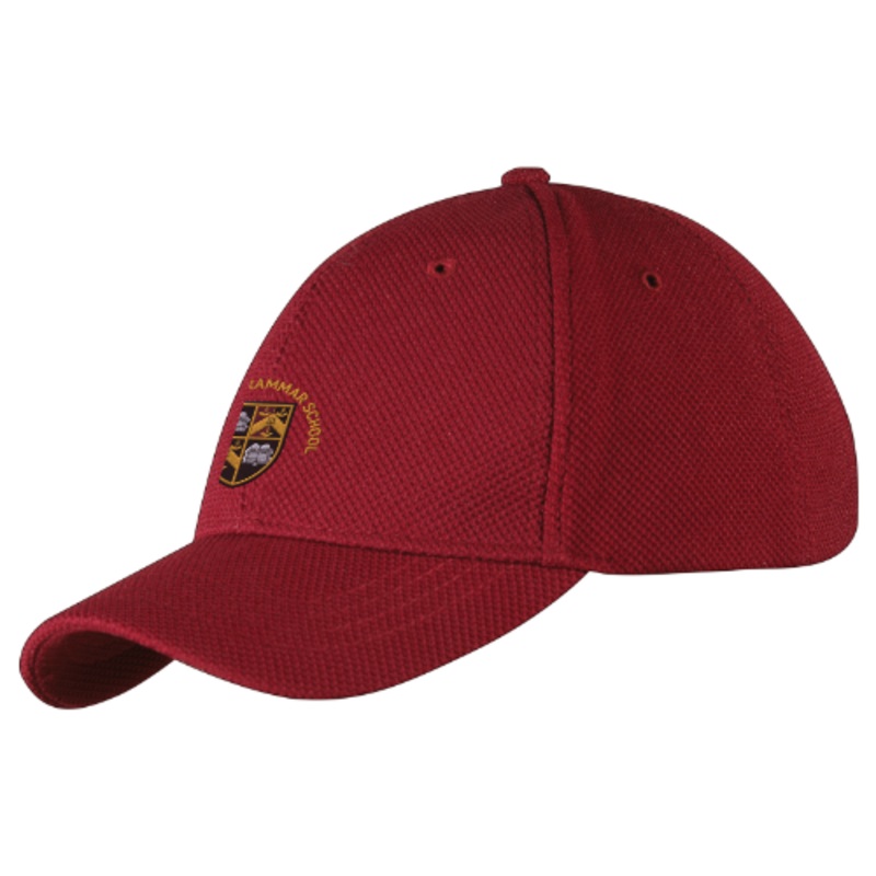 Bradford Grammar School  ‘s Maroon Cricket CapMaroonAdult