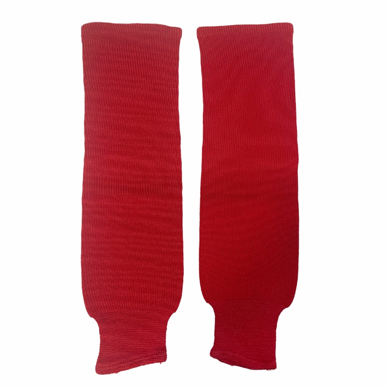 Used Knit Hockey Socks (Red)|Senior