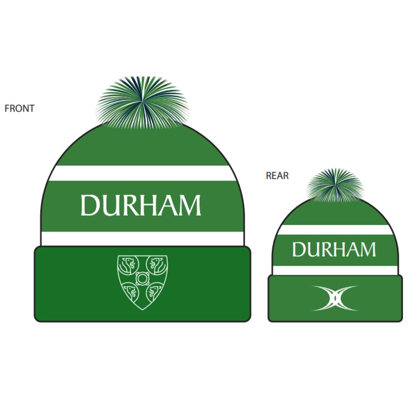 Durham Cathedral Schools Foundation Adult’s Green Bobble Hat-Senior