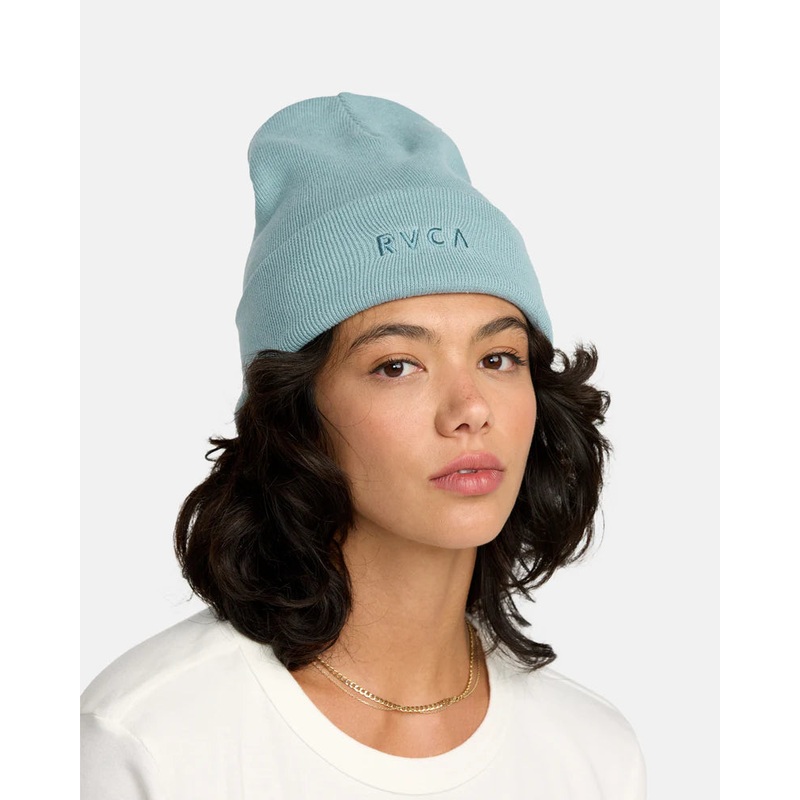 RVCA Women’s Forever Beanie|BLUE HAZE|OS