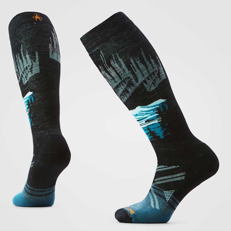 Smartwool Women’s Ski Alpine Auroras Over The Calf Socks