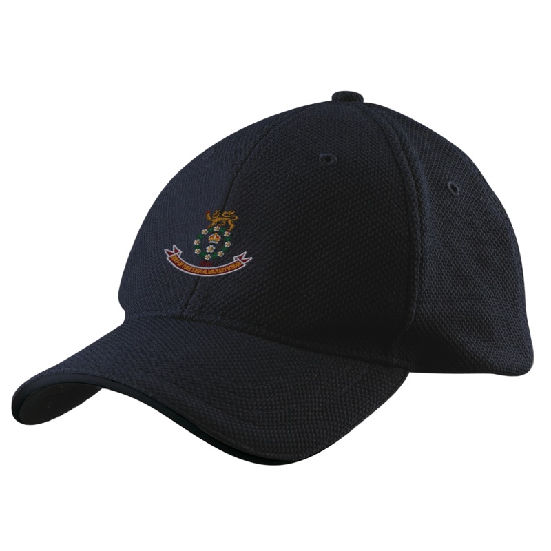 Duke of York Royal Military School ‘s Dark Navy Cricket Cap-Navy-Adult