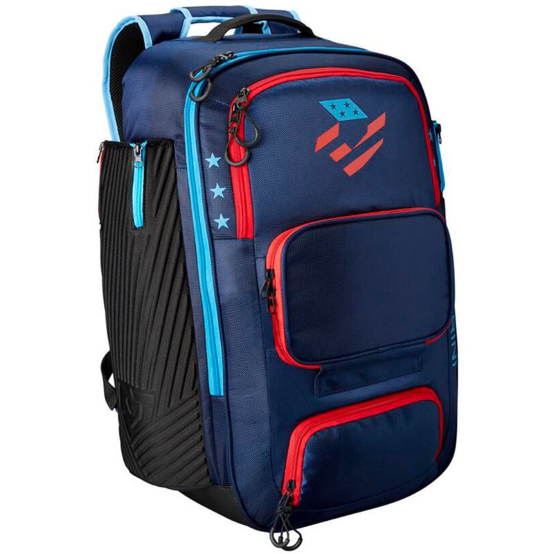 Spectre Softball Backpack|NAVY/RED/COLUMBIA|BLACK