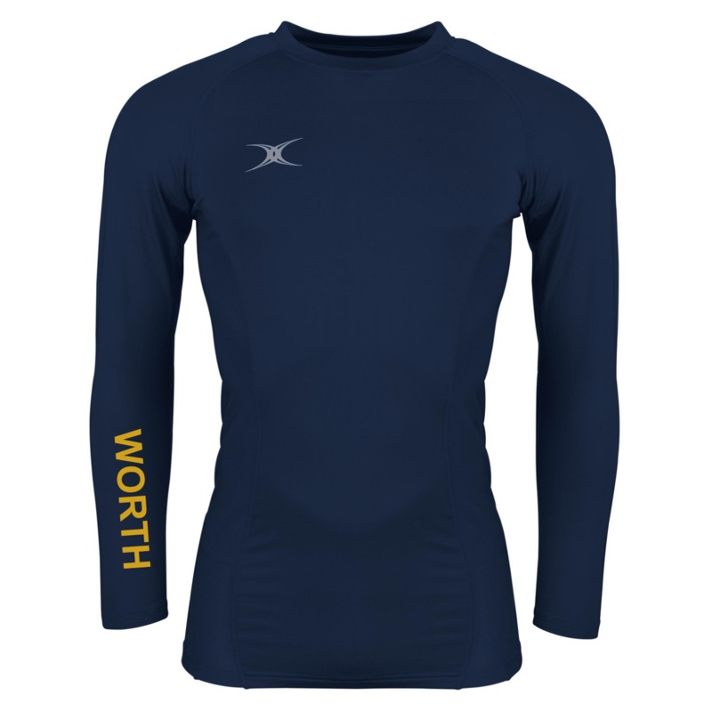 Worth School Child’s Dark Navy Atomic II Baselayer Top-Junior