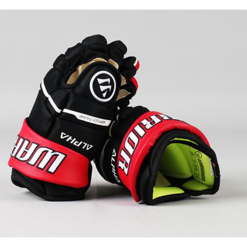 10 Warrior Alpha LX 20 Black/Red Gloves #3