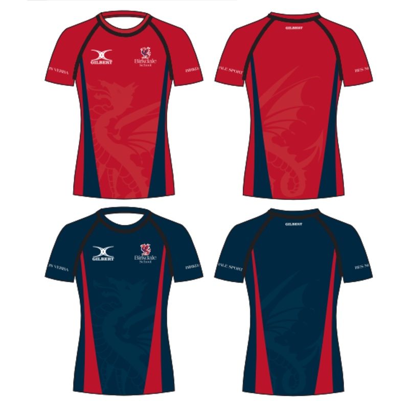 Birkdale School Red Reversible Games Top Female