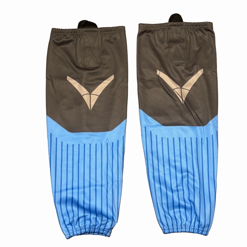 Verbero – New Hockey Socks (Sky Blue/Grey)