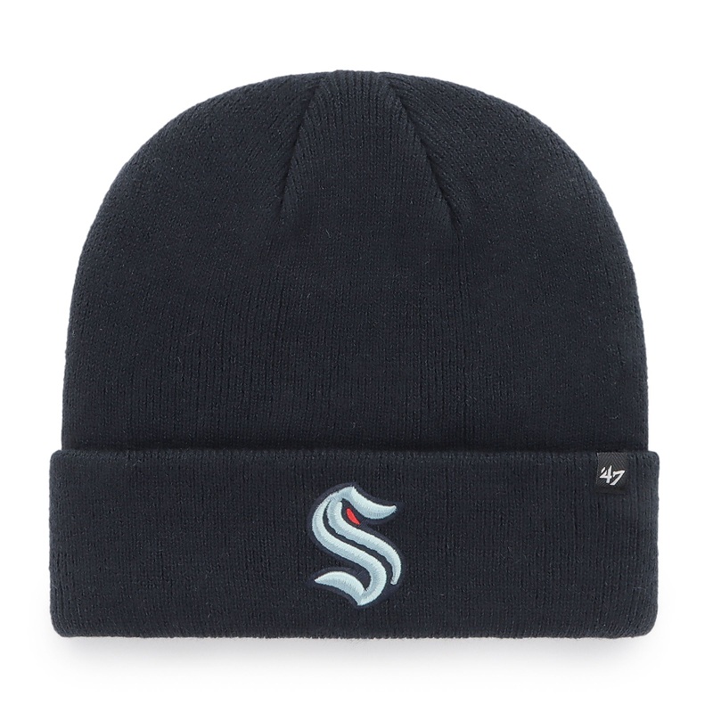 ’47 Brand Seattle Kraken Raised Cuffed Knit Toque