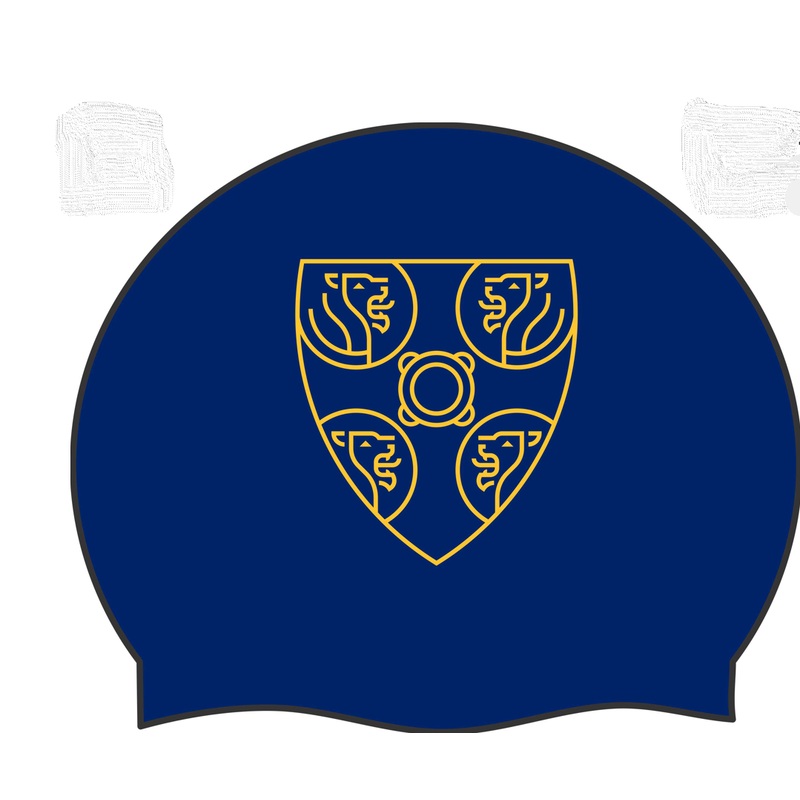 Durham Cathedral Schools Foundation Adult’s Navy Swim Cap-Senior