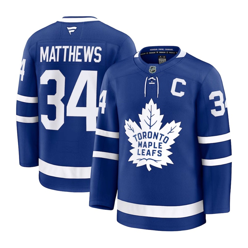 Fanatics Premium Senior Home Jersey – Toronto Maple Leafs Auston Matthews