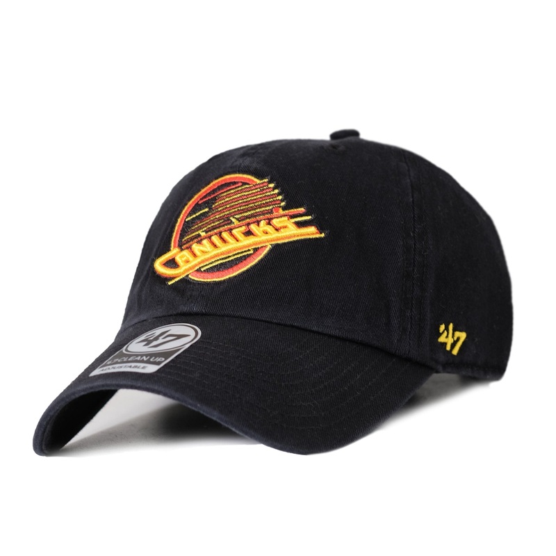 47 Brand NHL Clean Up Adjustable Hat – Vancouver Canucks Third Skate