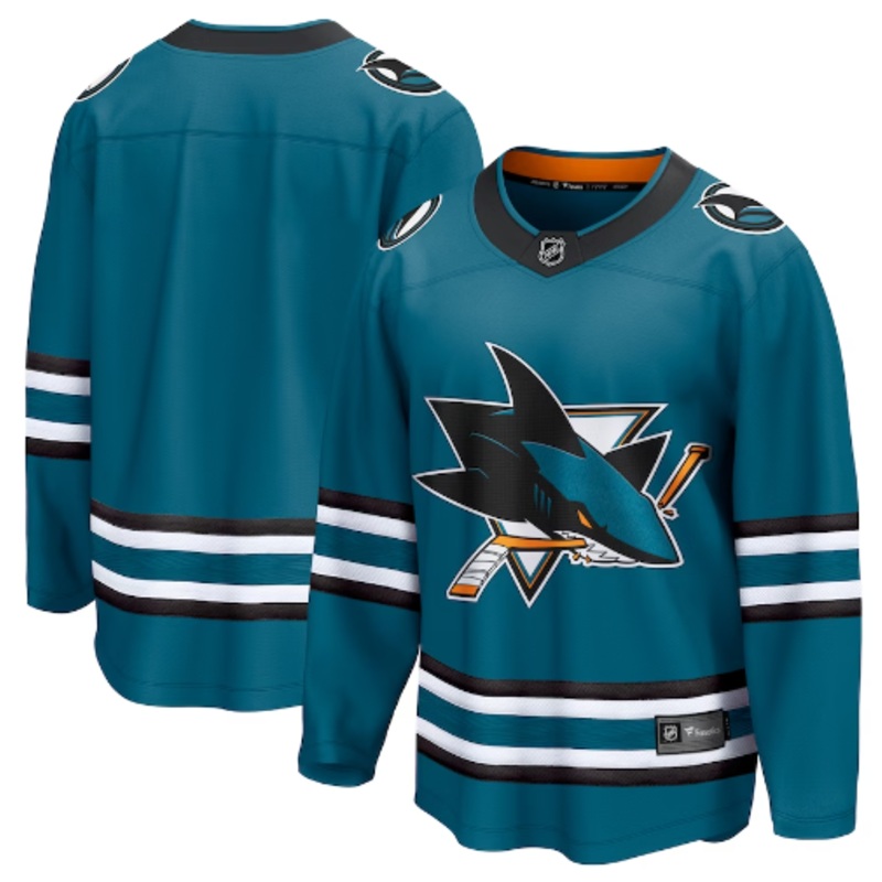 Breakaway Jersey San Jose Sharks Teal
