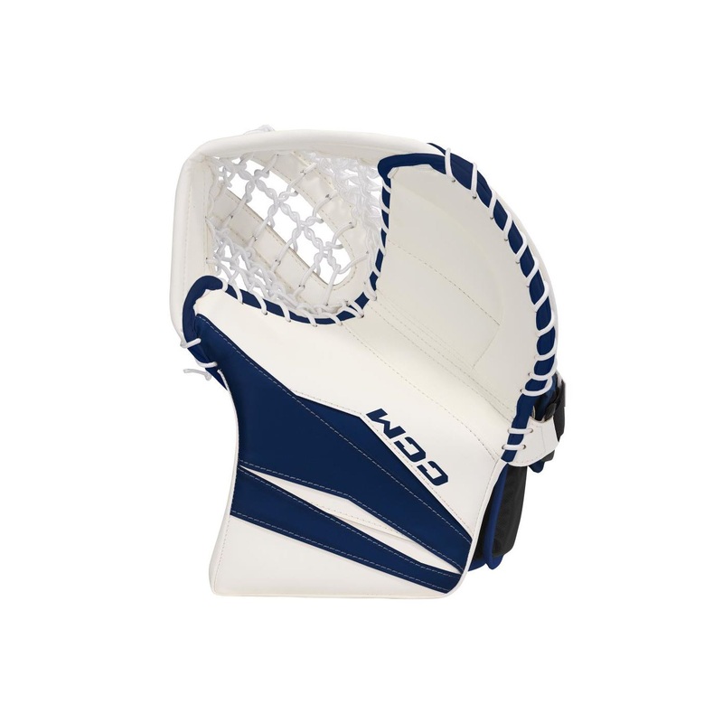 CCM Catch Glove Axis F5 Jr White/Navy