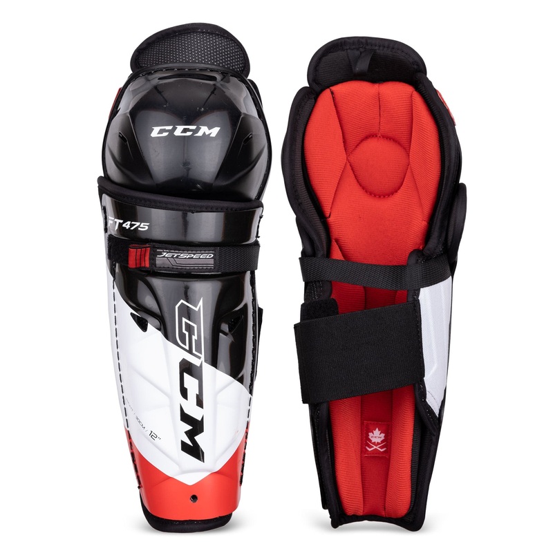 CCM Jetspeed FT475 Junior Hockey Shin Guards