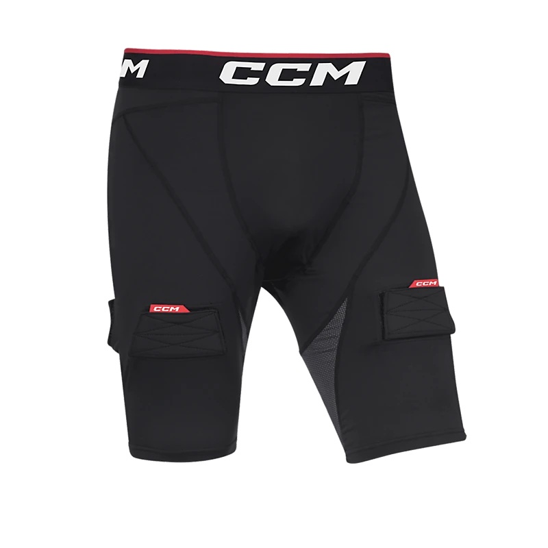 CCM – Senior Compression Jock Shorts (Black)
