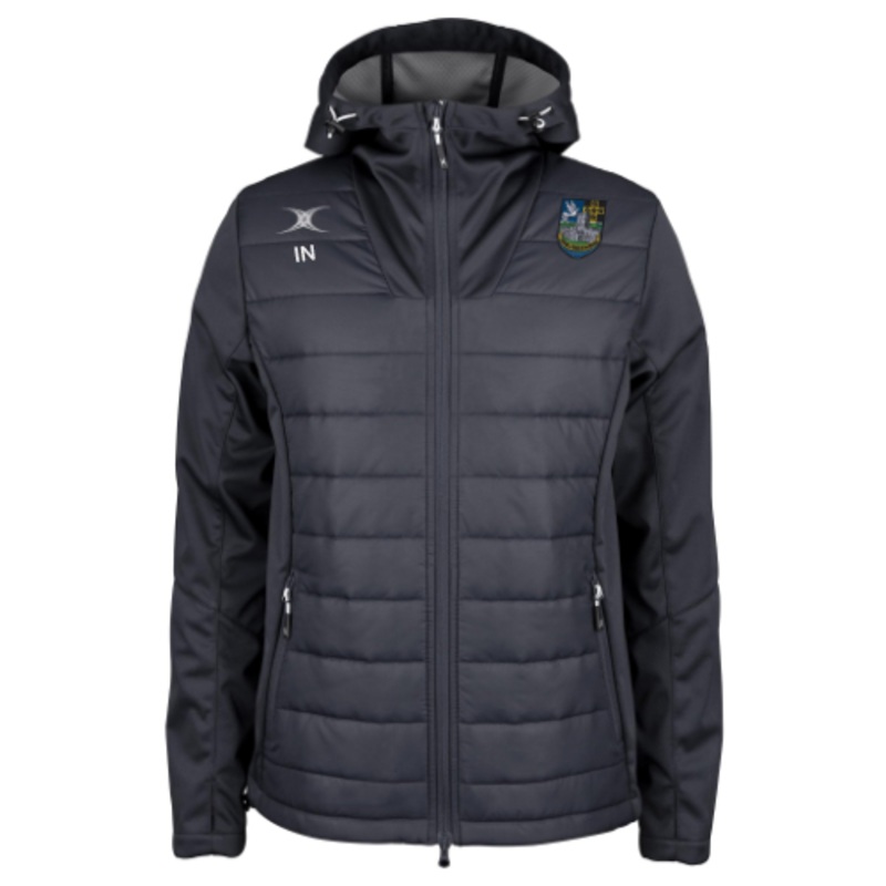 Ysgol Penrhyn Dewi Adult’s Black Pro Active Full Zip Jacket-Senior