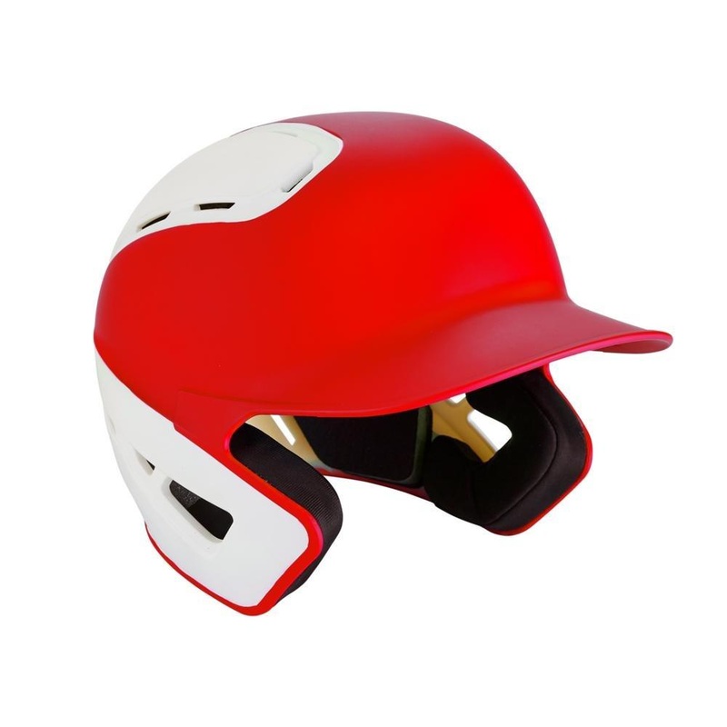 B6 Baseball Batting Helmet|S/M|L/XL|Purple/White|Forest/White|Red/Navy|Grey/White|Royal/White|Orange/White|Red/White|Black/White|Navy/White|Cardinal/White