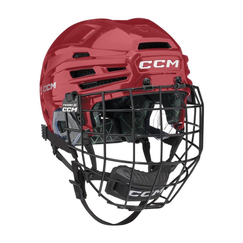CCM Hockey Helmet FTW Combo Womens Red