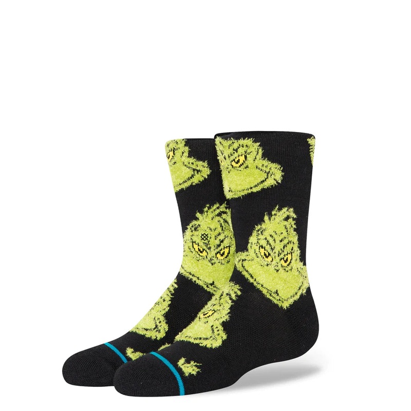 Kids The Grinch X Stance Mean One Crew Socks