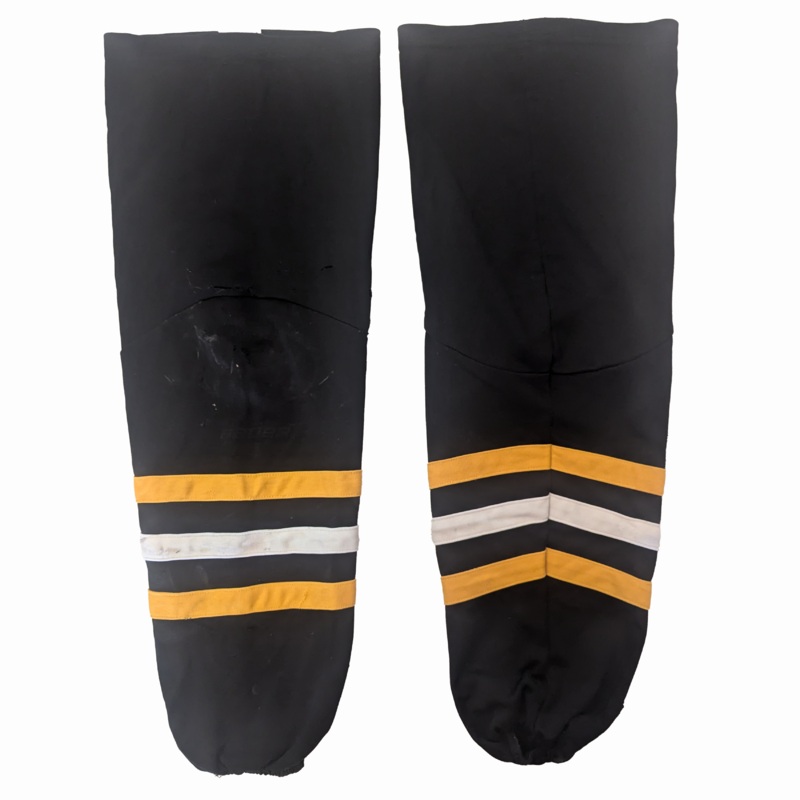 Bauer – Used Hockey Socks (Black/White/Yellow)