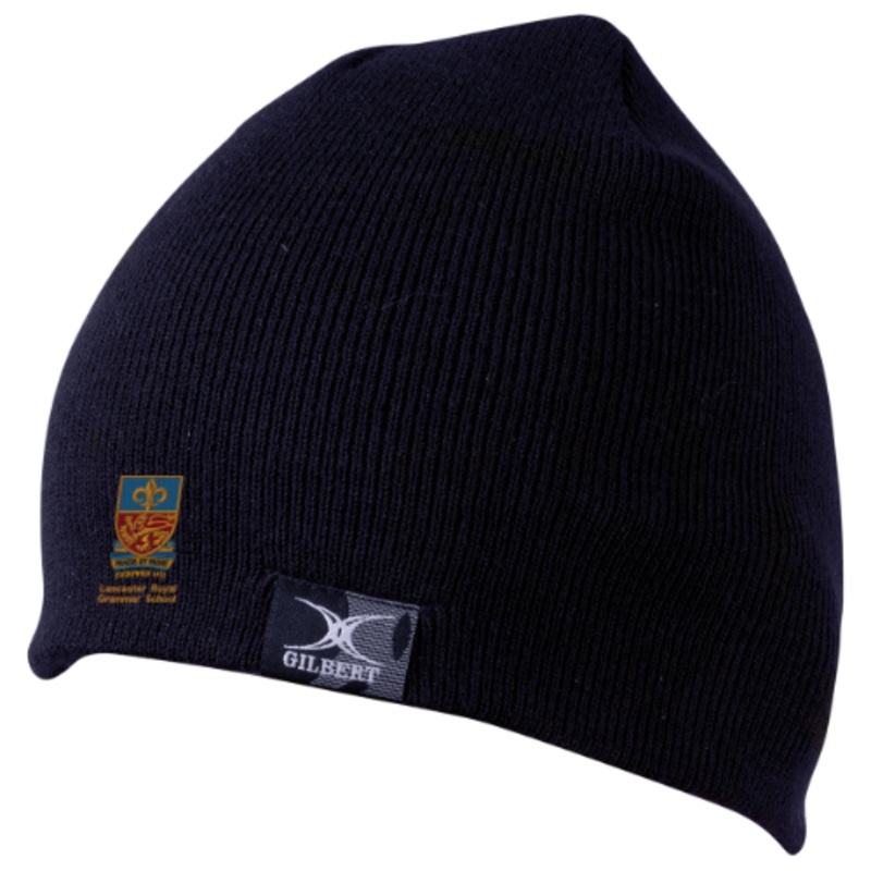 Lancaster Royal Grammar School Rugby ‘s Navy Beanie HatNavyAdult