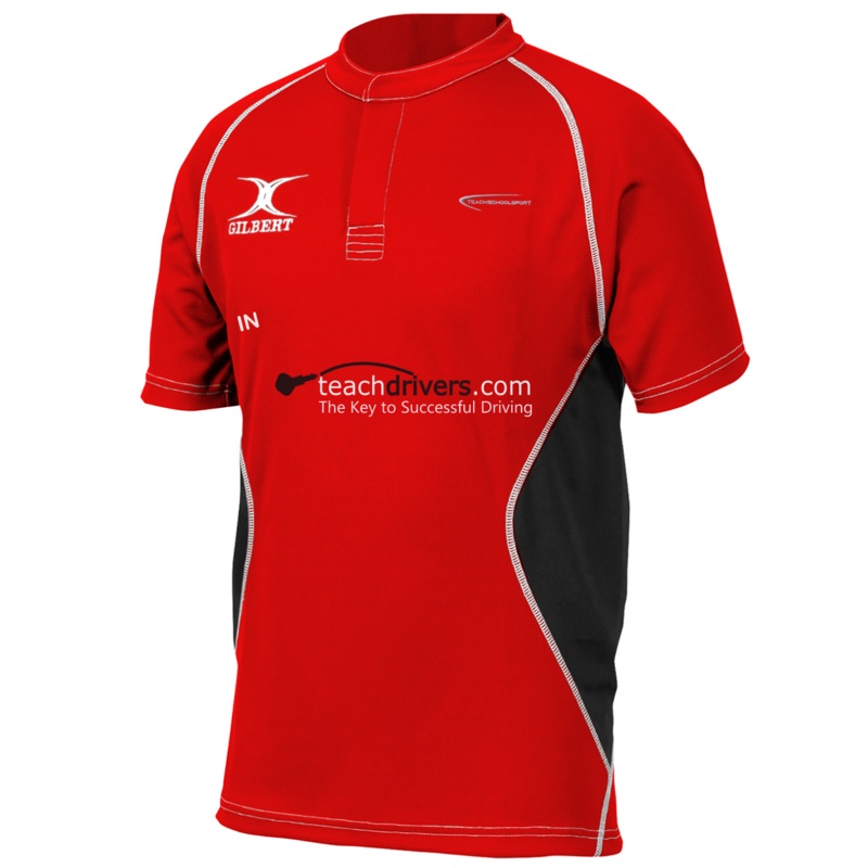 Teachschoolsport Child’s Red / Black Xact V2 Shirt
