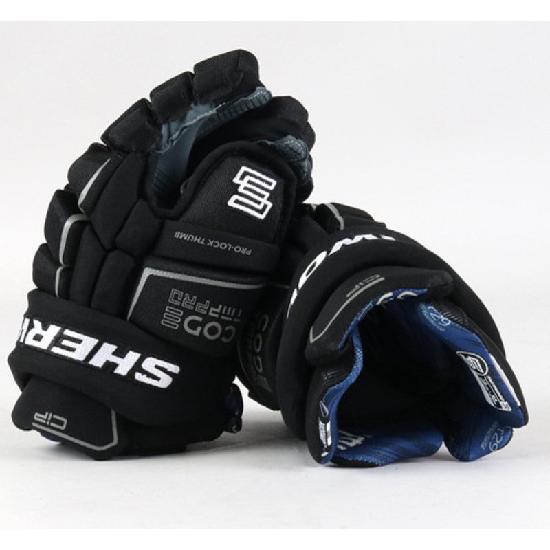 12 Sherwood Code TMP Pro Black Gloves