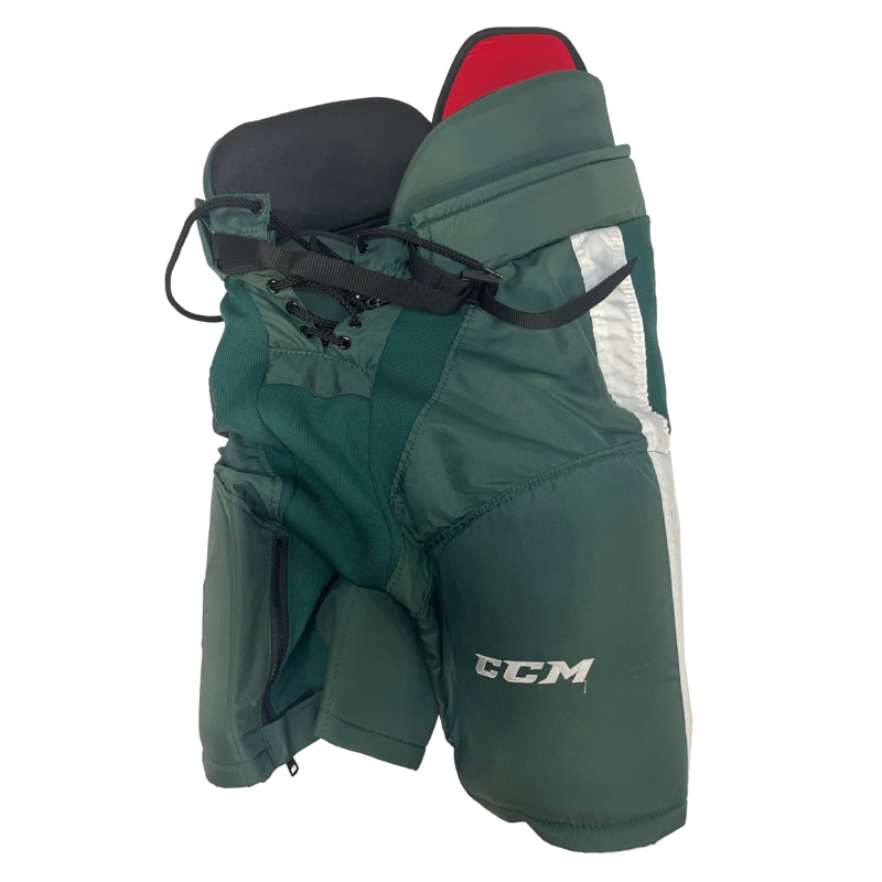 CCM HPWMP 2 – Used Women’s NCAA Pro Stock Hockey Pant (Green/White)