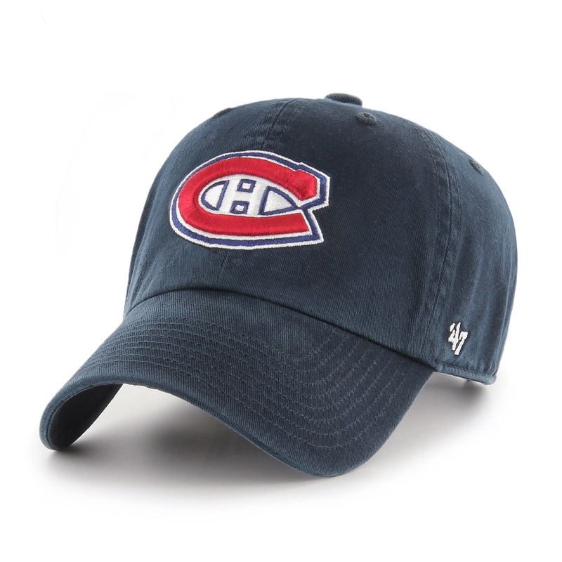 ’47 Brand Montreal Canadiens Clean Up Adjustable Hat