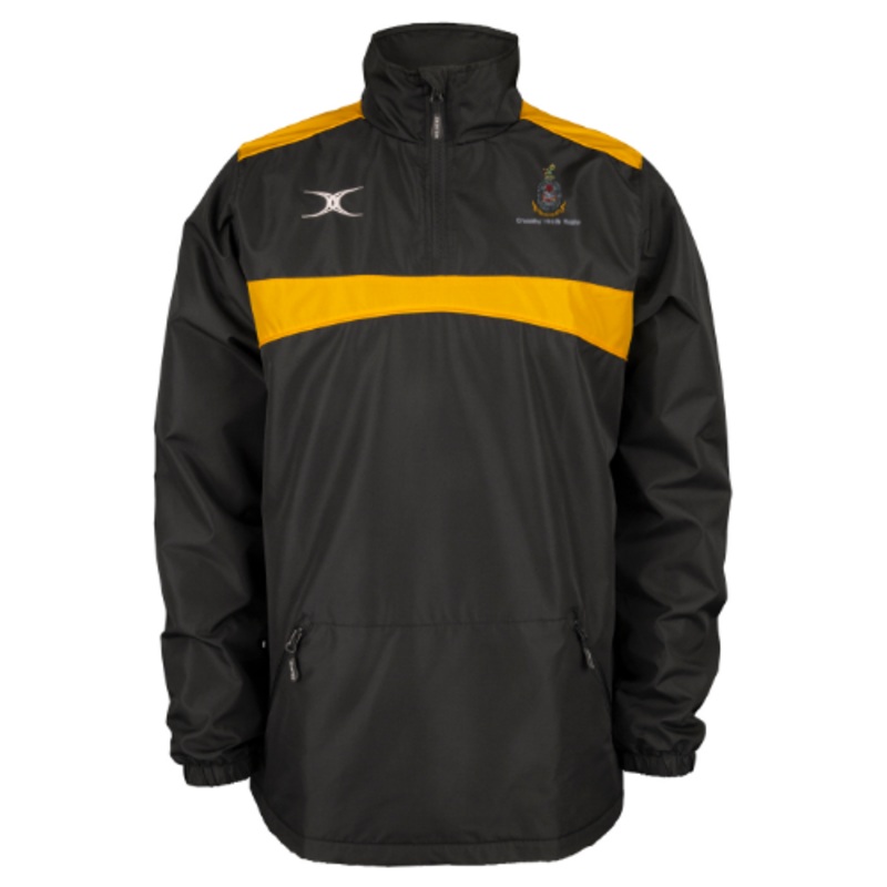 Crossley Heath School Adult’s Black / Gold Photon Mens 1-4 Zip Jacket