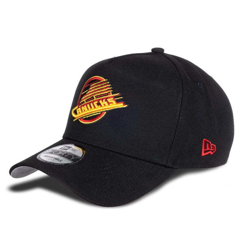 NewEra NHL 9Forty Team Color Snapback Hat – Vancouver Canucks Skate