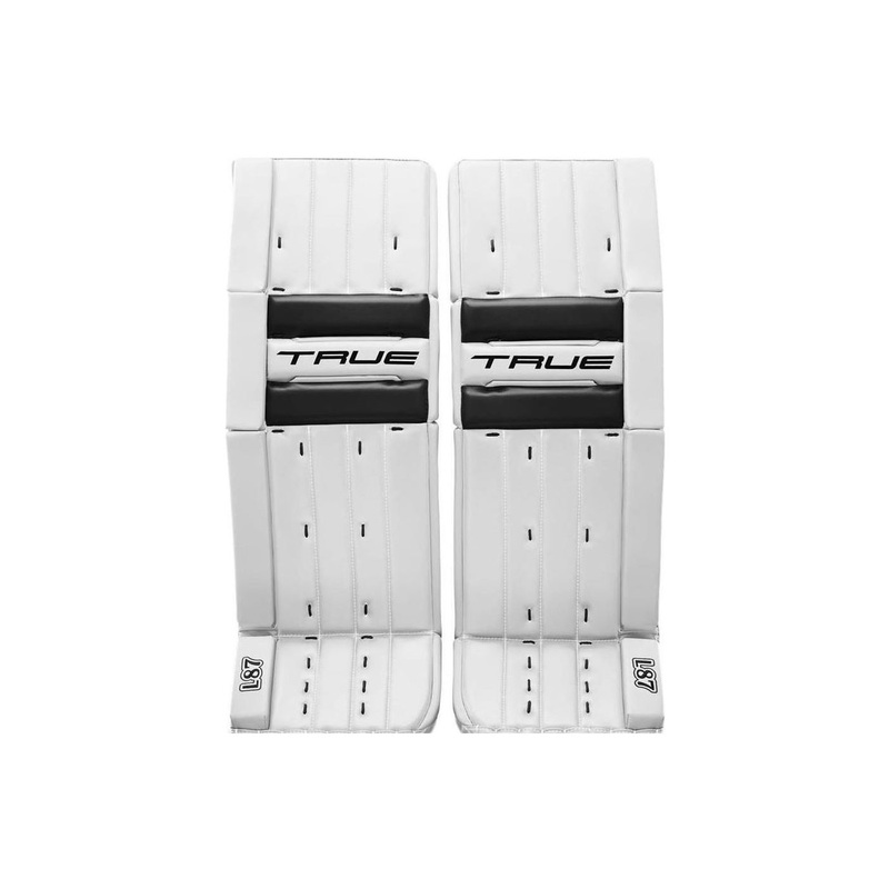 TRUE Goalie Leg Pads Catalyst L87 Sr White/Black