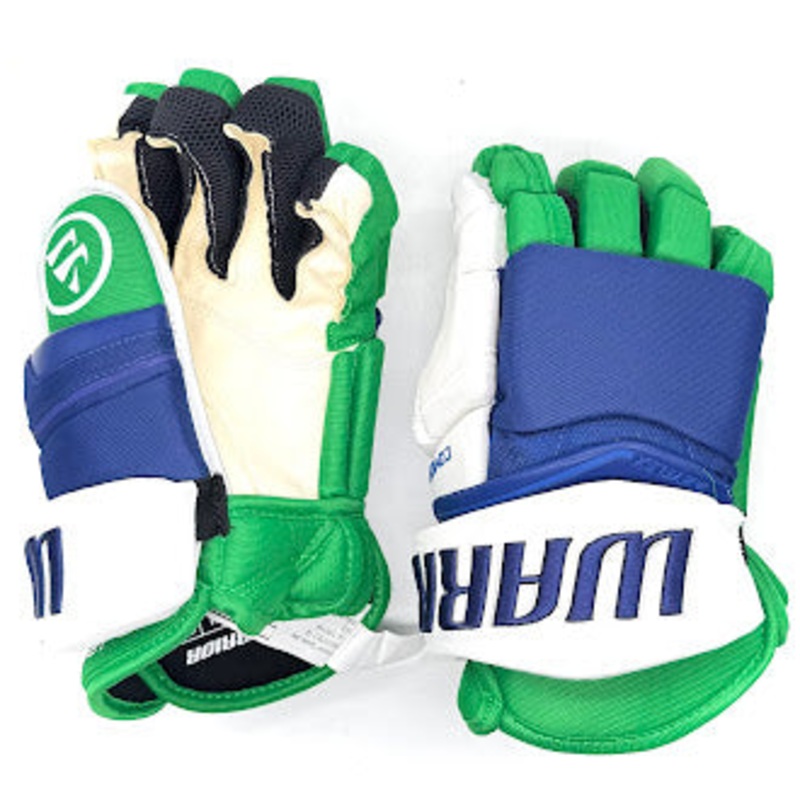Warrior Covert QRL Pro – NHL Pro Stock Glove – Max Pacioretty (Blue/Green/White)