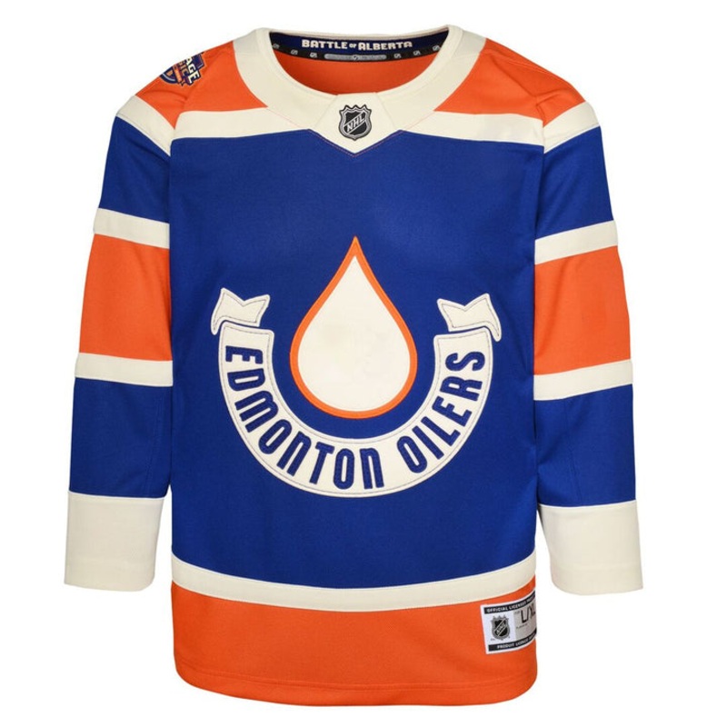 2023 Heritage Classic Edmonton Oilers Youth Classic Jersey