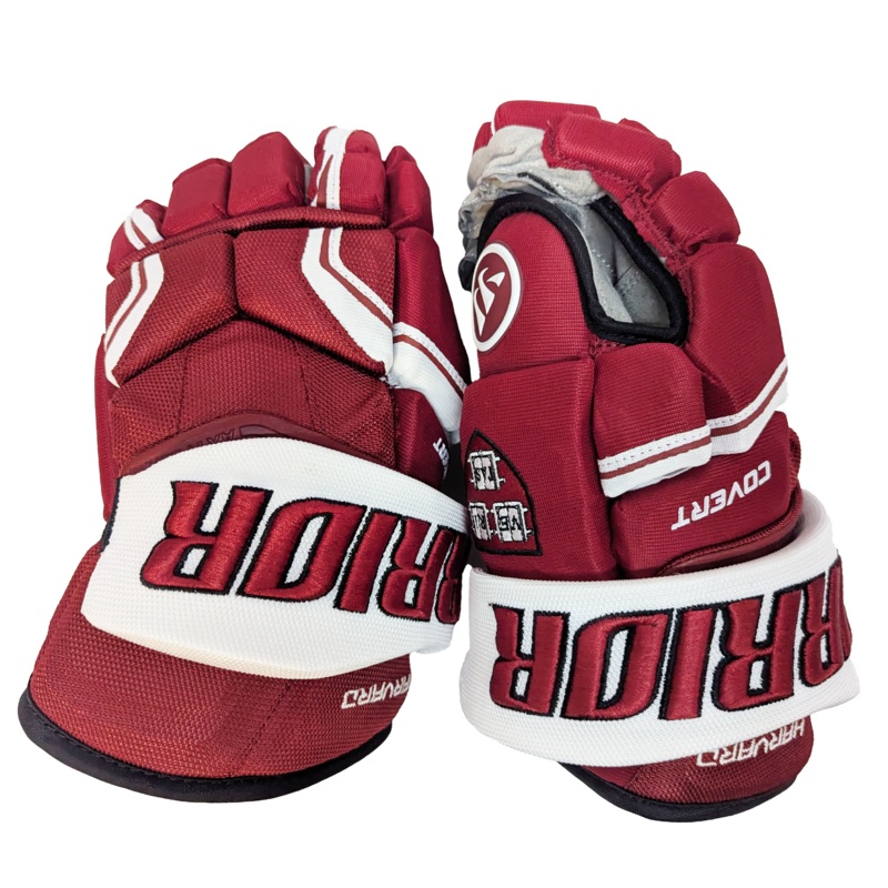 Warrior Covert QRE Pro – Pro Stock Glove (Crimson/White)