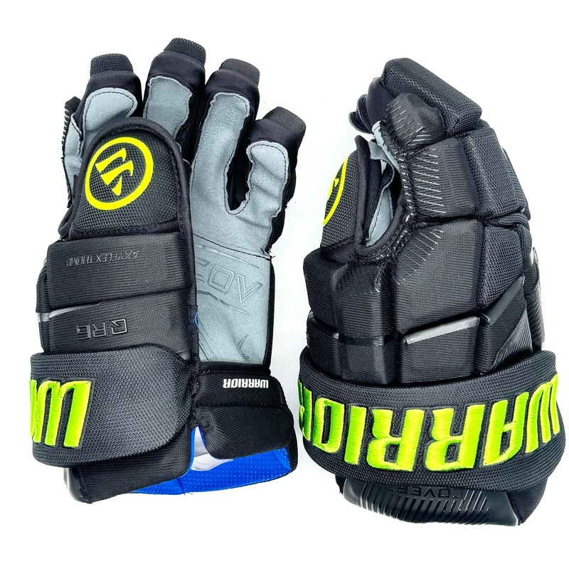 Warrior Covert QR6 – Team Stock Glove – Savannah Ghost Pirates ECHL (Black/Green)
