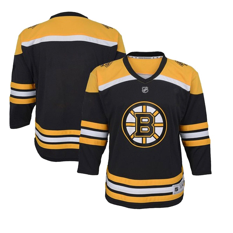 Boston Bruins Home Outer Stuff Replica Toddler Jersey
