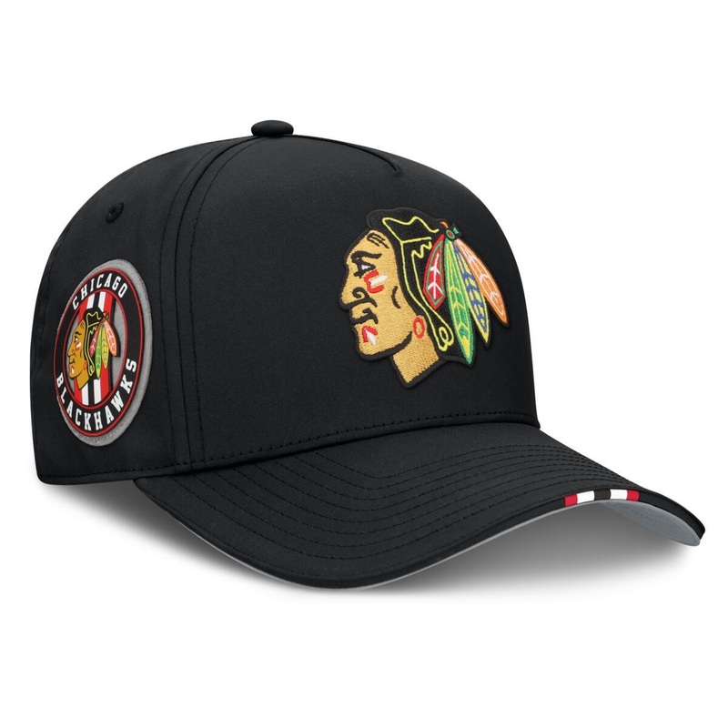 Fanatics Chicago Blackhawks 2025 NHL Draft Podium A-Frame Adjustable Hat