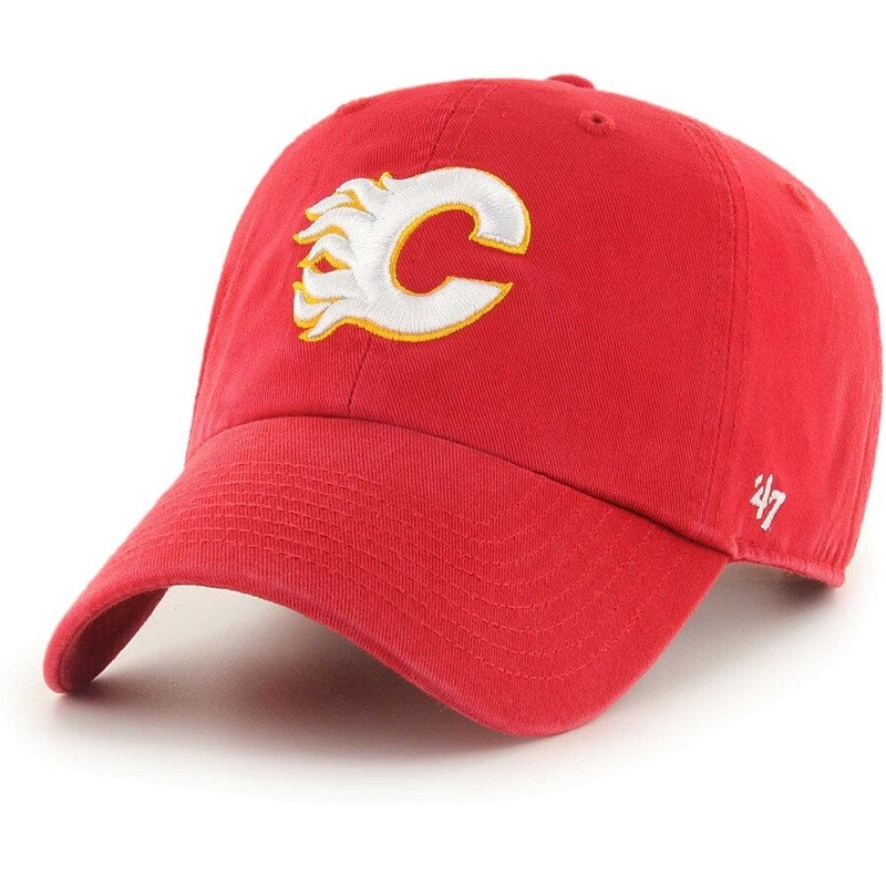 47 Brand NHL Clean Up Adjustable Hat – Calgary Flames