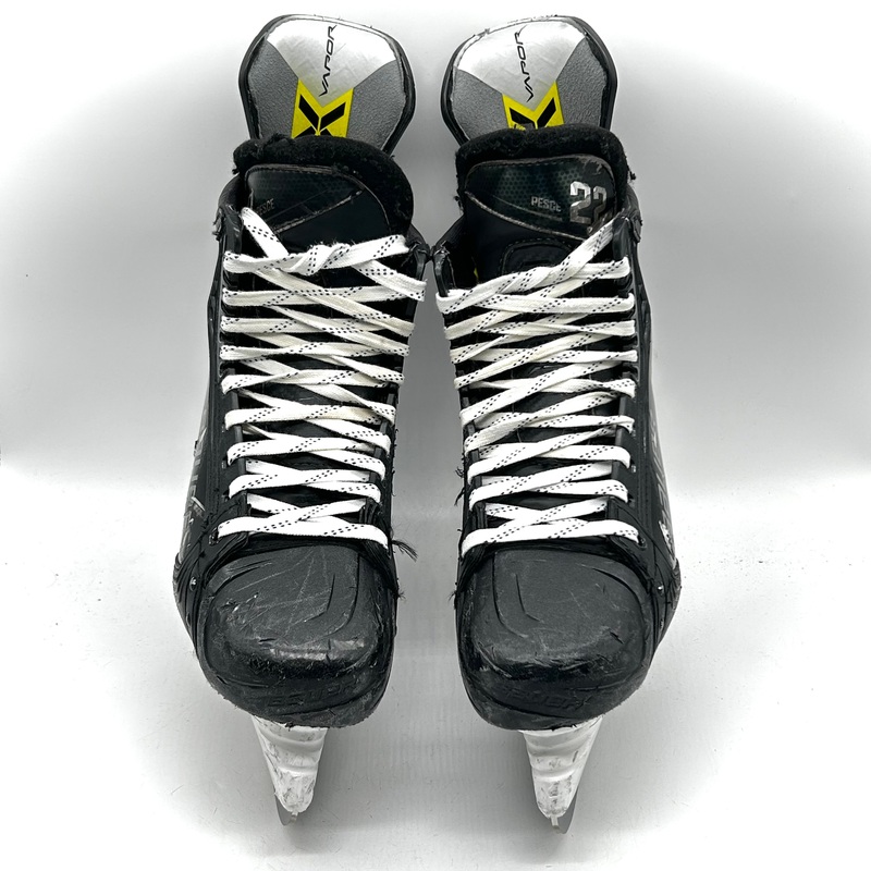 Bauer Vapor Hyperlite 2 – Used NHL Pro Stock Skates – Brett Pesce – Size 10.25