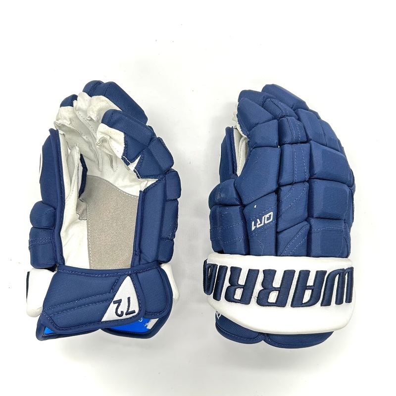 Warrior Covert QR1 Pro – NHL Pro Stock Glove – Joonas Donskoi (Navy/White)