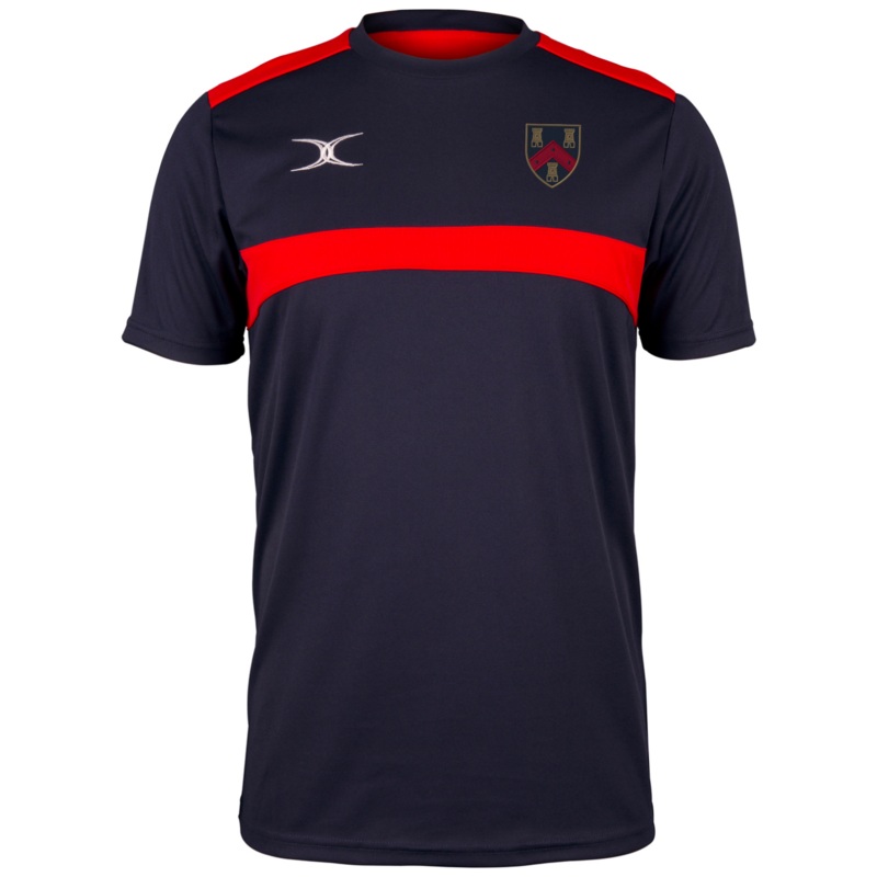Mount Kelly Junior’s Dark Navy / Red Photon Mens Tee