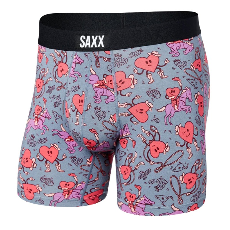 Saxx Vibe Boxers – I Heart Cowboys